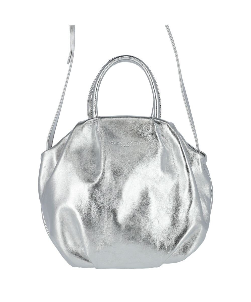 tsumori chisato CARRY ラムギャザー 2way ハンドバッグ ショルダーバッグ 