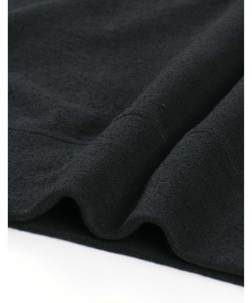 une nana cool 【綿混】あくびのお嬢さんのブークレー裏毛フーディー 