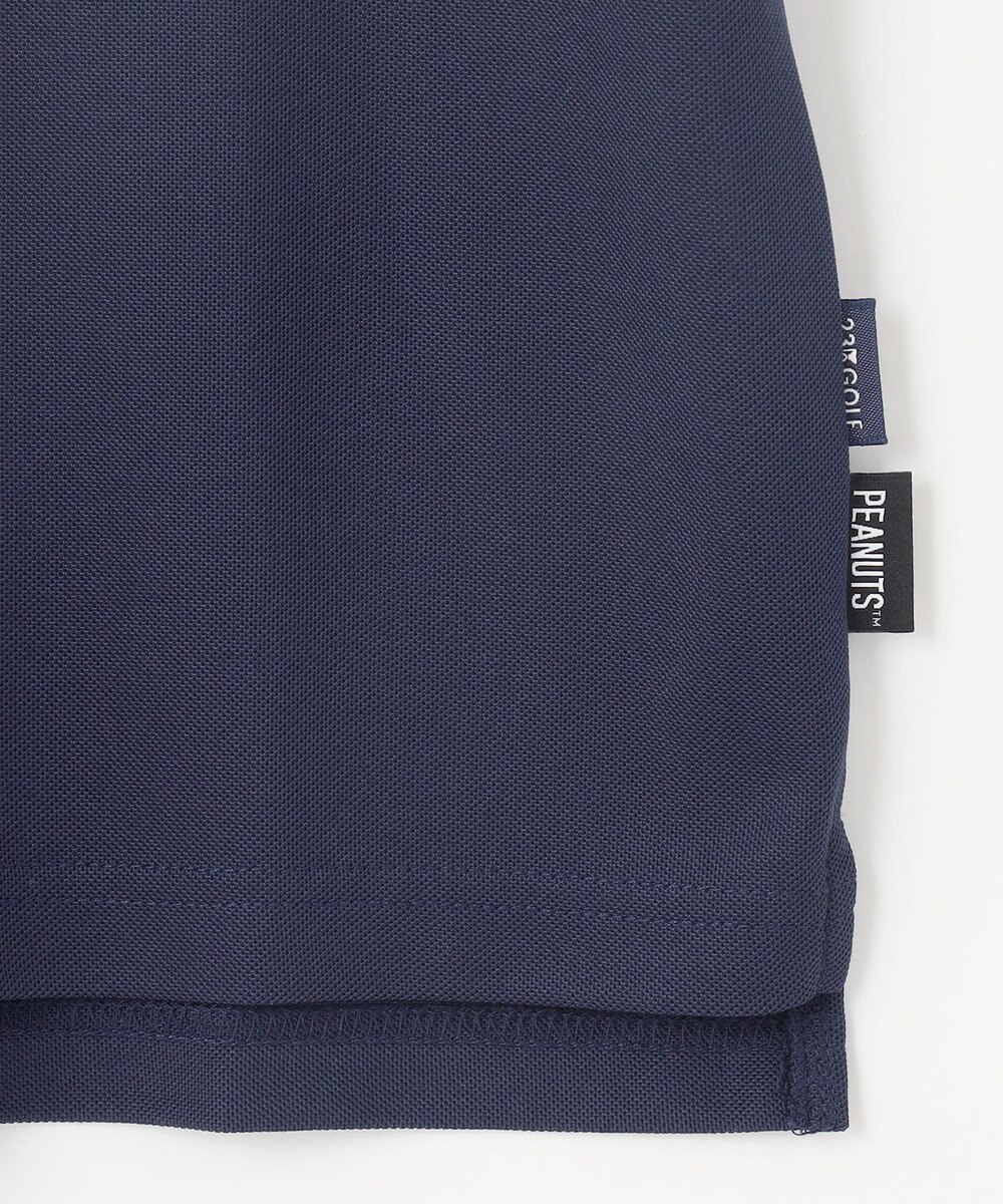 23区GOLF 【PEANUTS】【MEN】スヌーピーコラボ 半袖ポロシャツ 