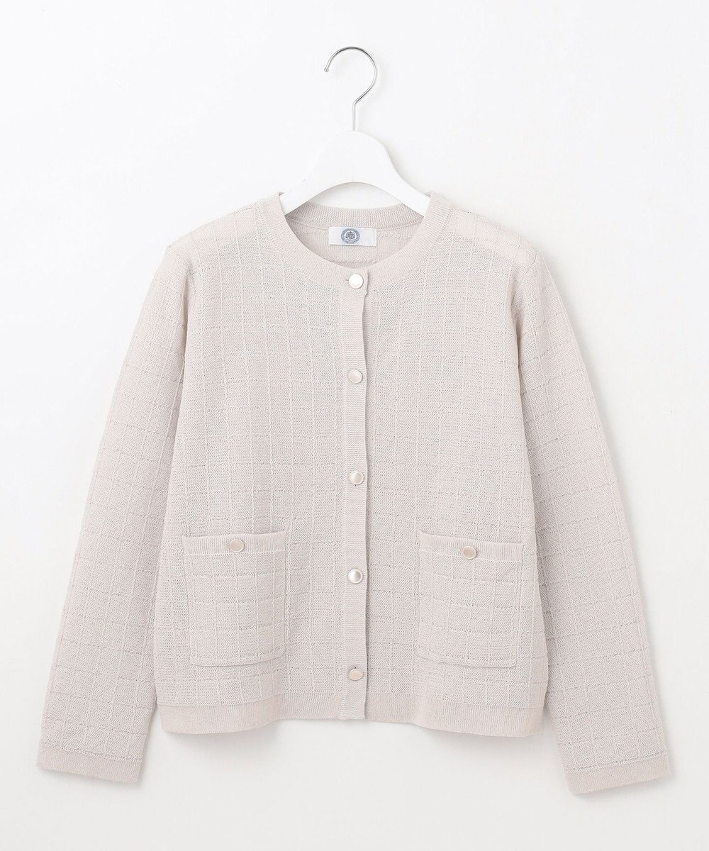 J.PRESS LADIES L 【洗える】WINDY ニット ジャケット 