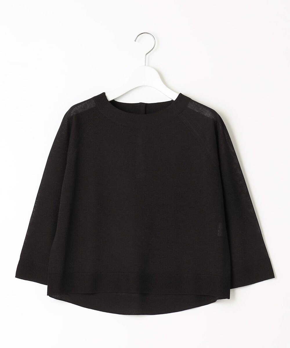 自由区 【セットアップ対応・洗える】ヴィスコースシアー ニット 