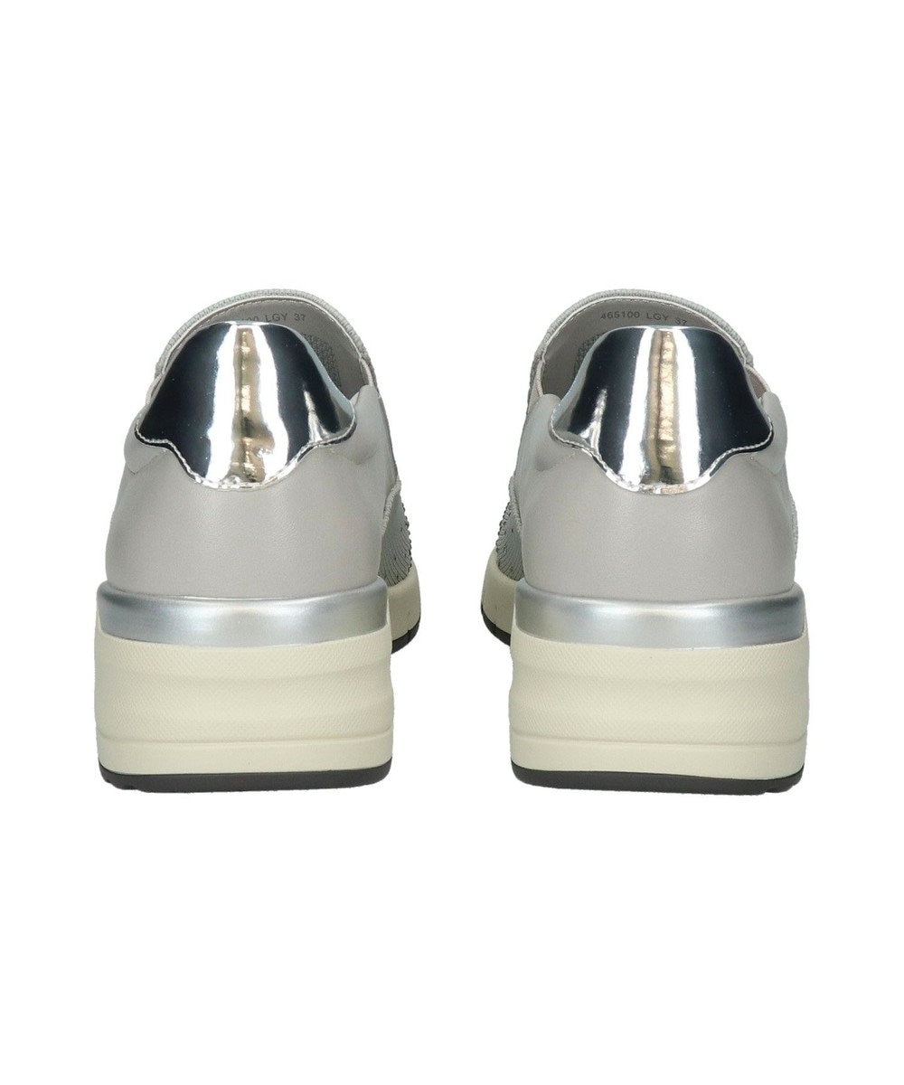 Bridget Birkin 【Round About】ラインストーンアクセントスリッポンスニーカー 