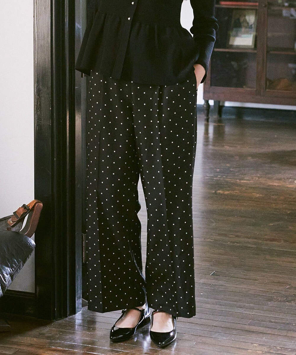 earth music&ecology リラックスドットパンツ 