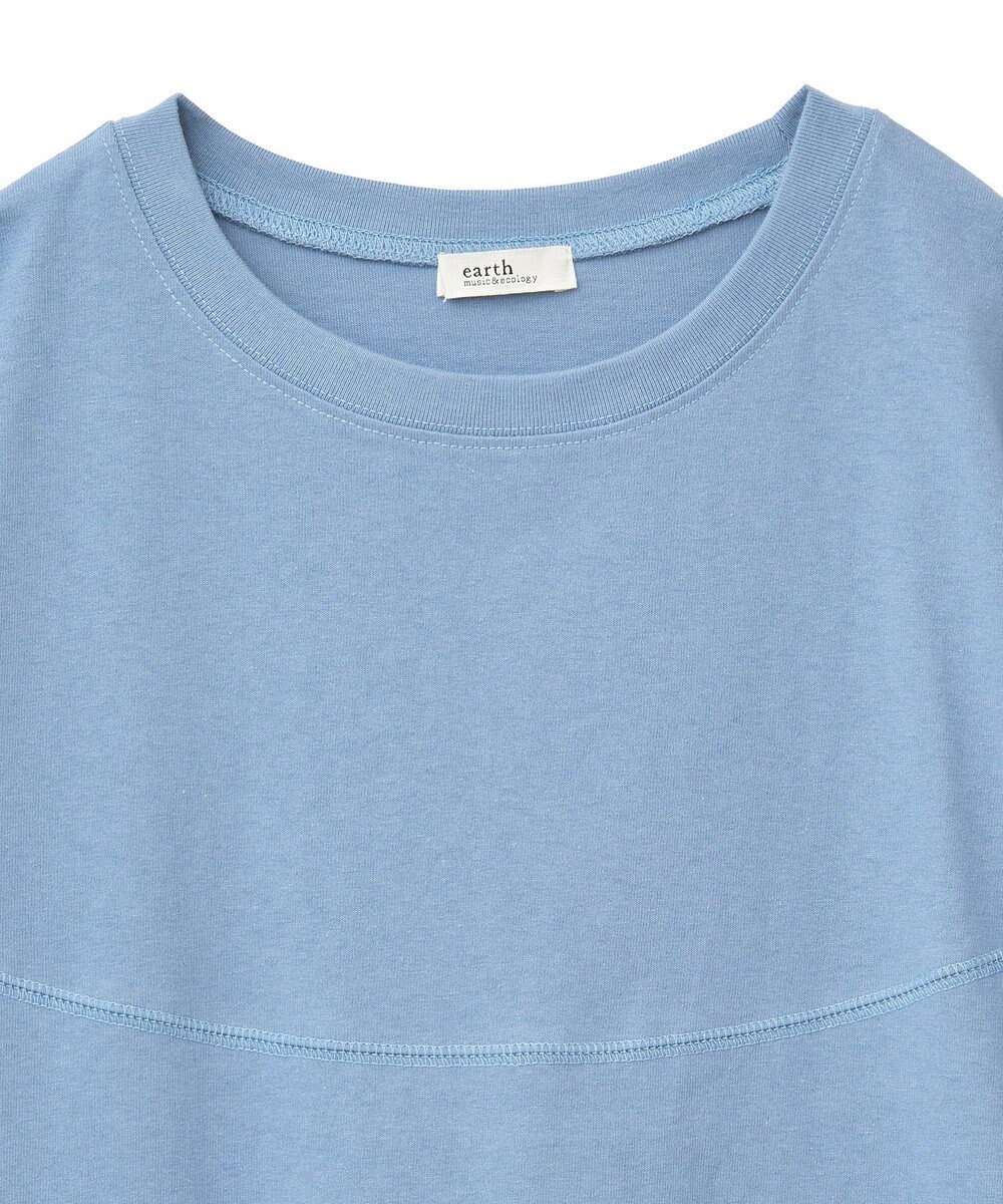 earth music&ecology ドルマンバックプリントＴｅｅ 