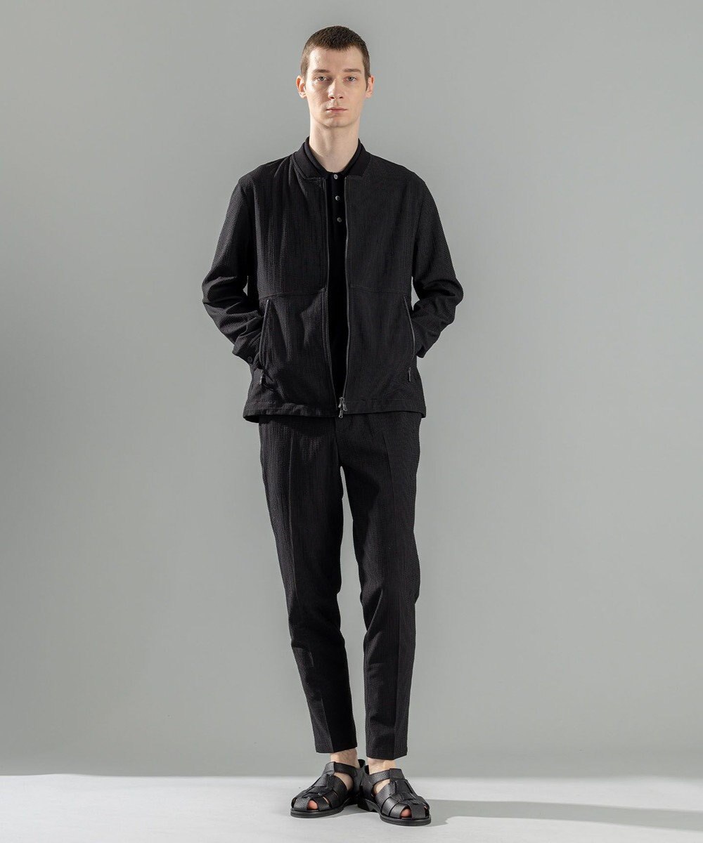 JOSEPH HOMME ＜新色追加＞新素材【通気性/ストレッチ】トリコサッカーストレッチ ドロスト付テーパードパンツ /  PEGG CONVERTIBLE 