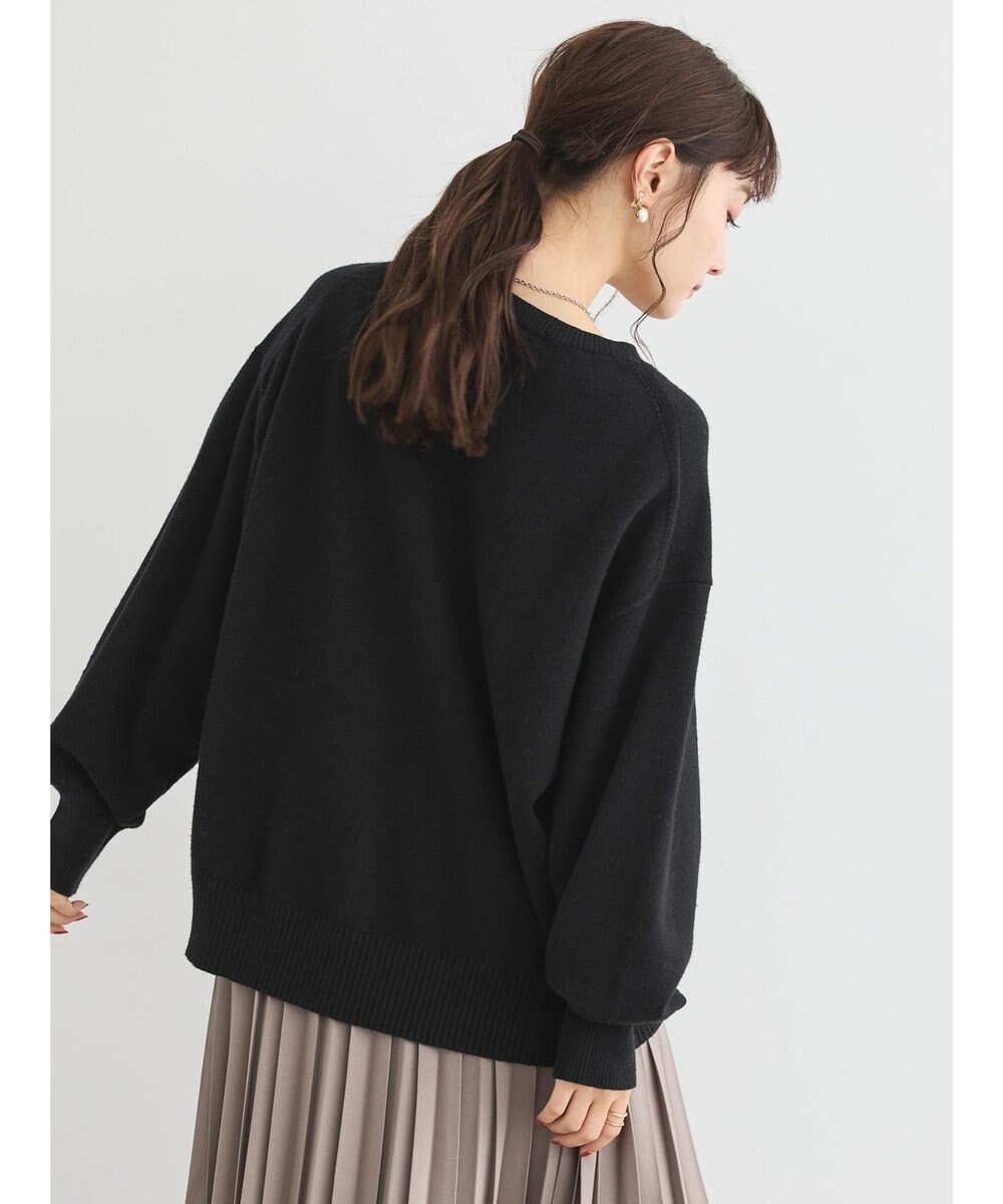 AMERICAN HOLIC バイパチ袖ボリュームニットプルオーバー　 