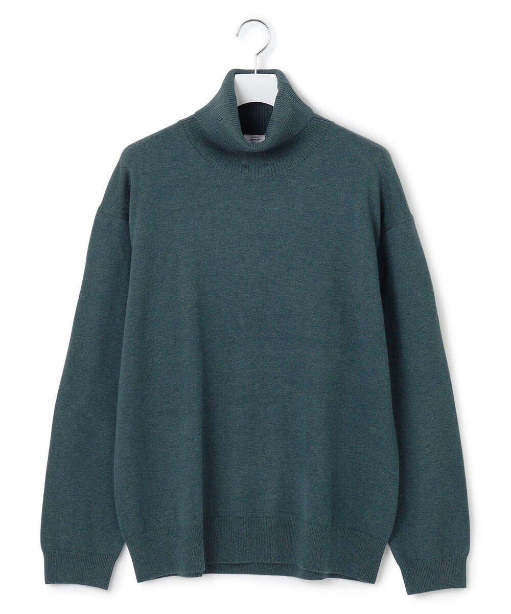 J.PRESS YORK STREET 【UNISEX】ANTI PILLING WOOL タートルニット 