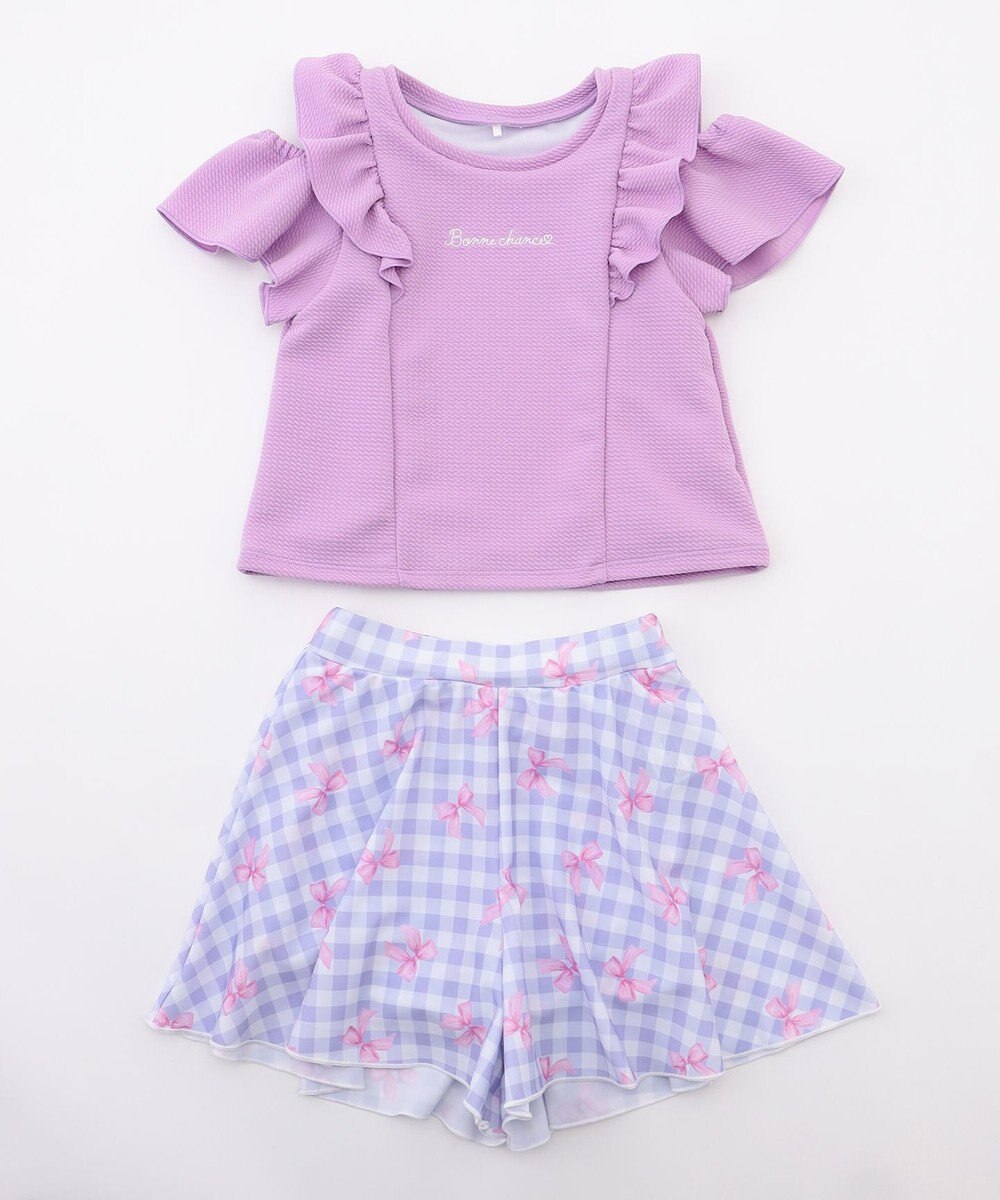 ANY KIDS 【UVカット】2WAYショルダーセパレート水着 