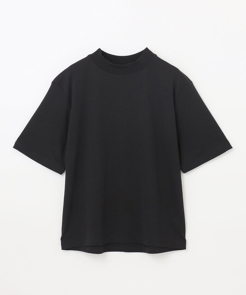 ANY 【UVケア】ビューティーベーシックモックネック半袖プルオーバー 