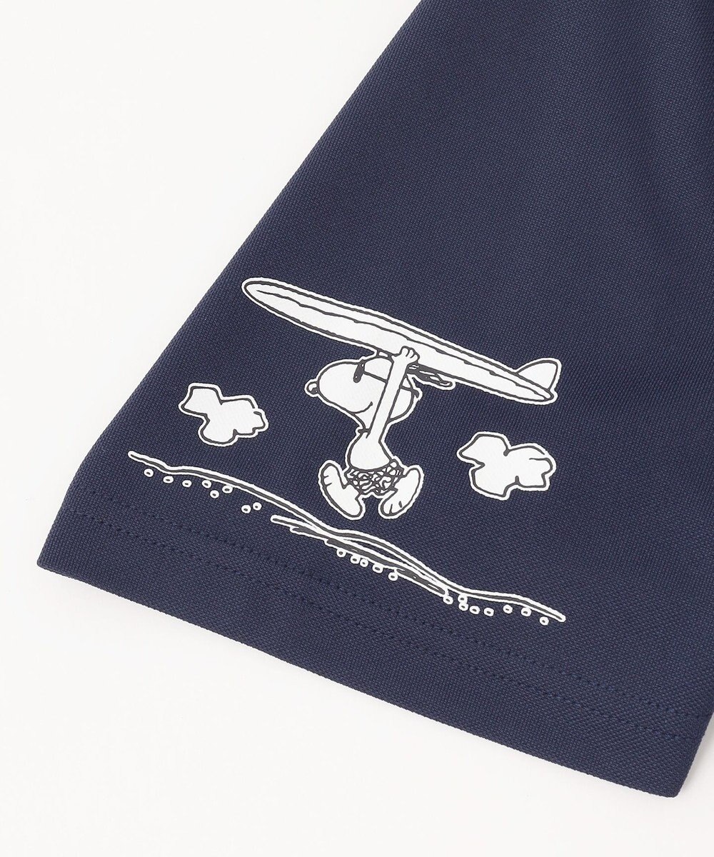 23区GOLF 【PEANUTS】【MEN】スヌーピーコラボ 半袖ポロシャツ 