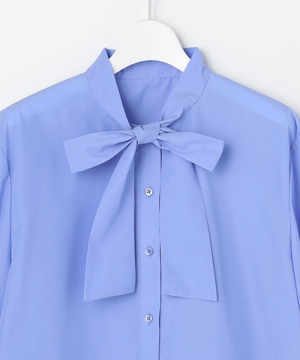 自由区 L 【カタログ掲載】ナチュラルタッチボウタイ ブラウス 