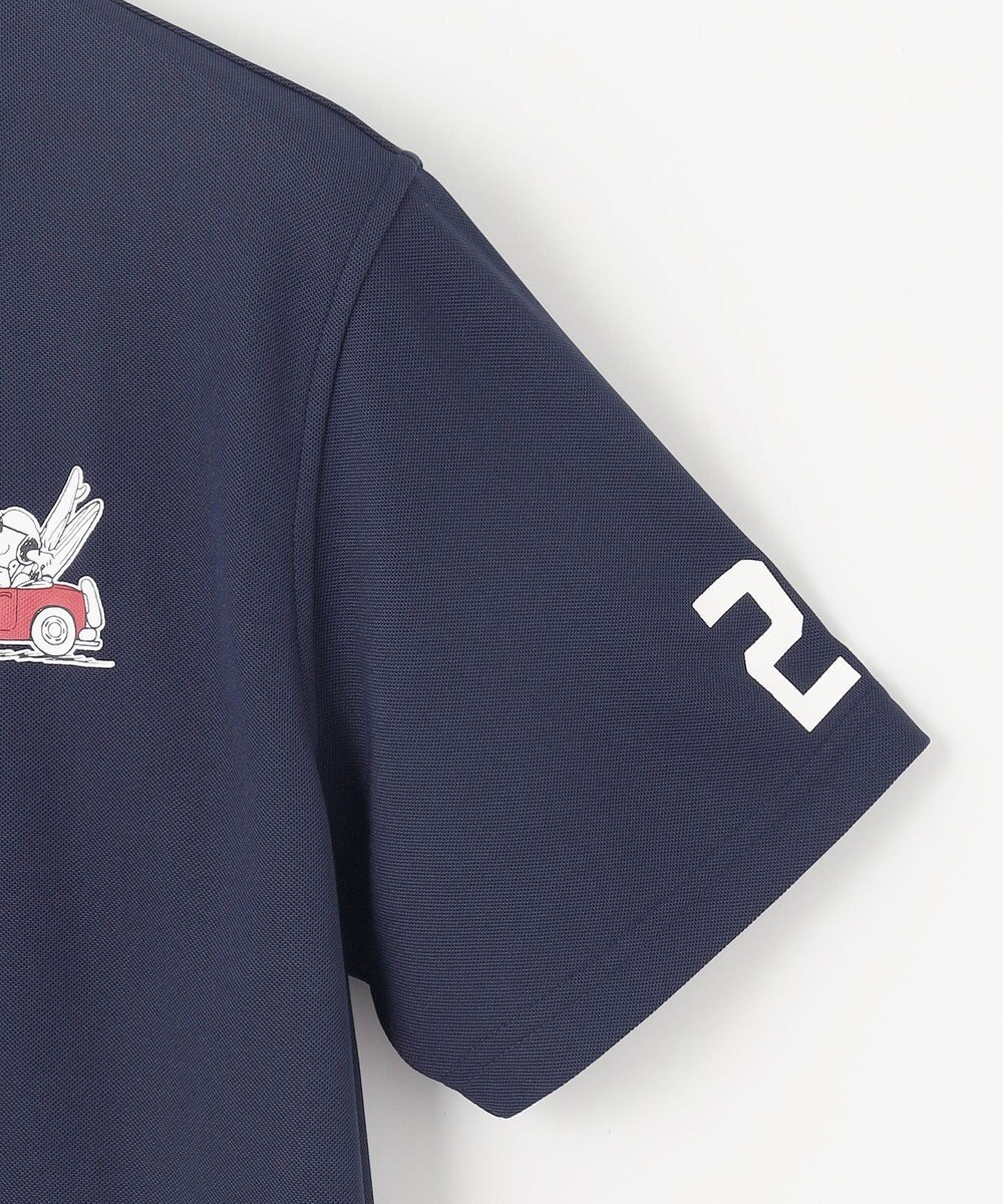23区GOLF 【PEANUTS】【MEN】スヌーピーコラボ 半袖ポロシャツ 