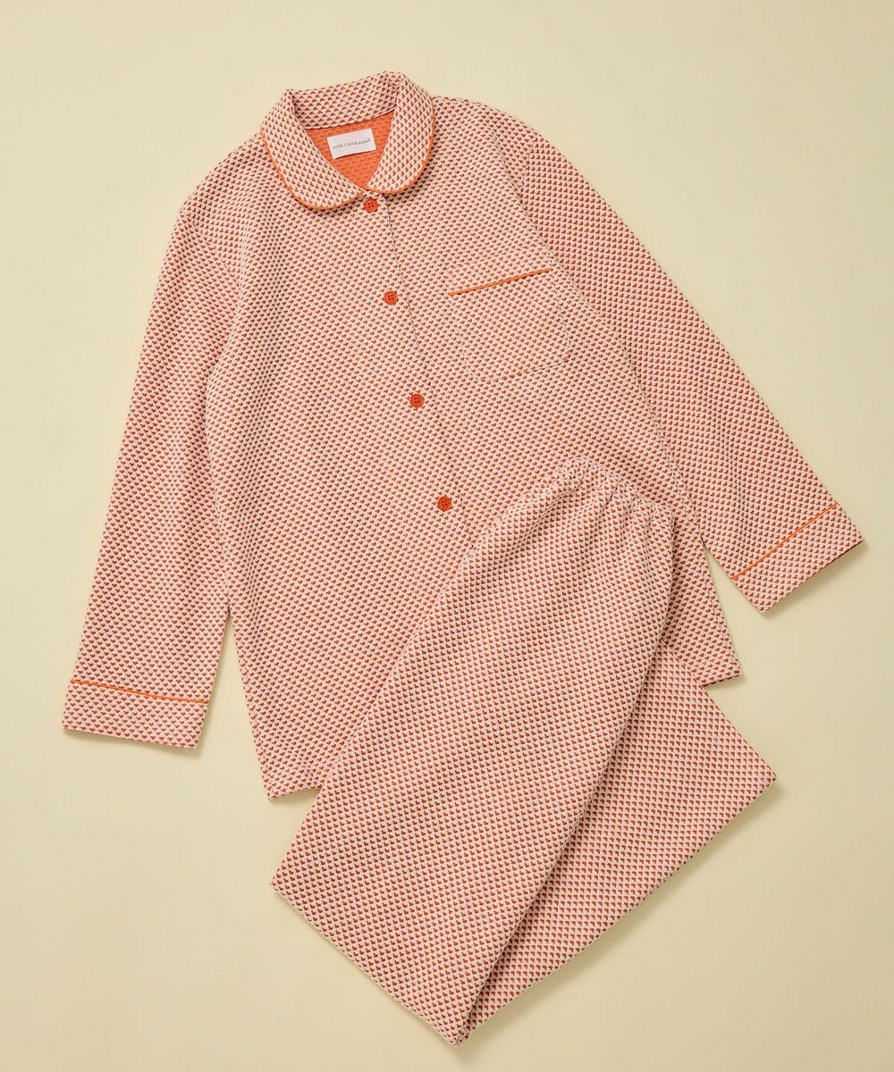 une nana cool 【綿混】丸襟ぽこぽこNew Yearパジャマ 