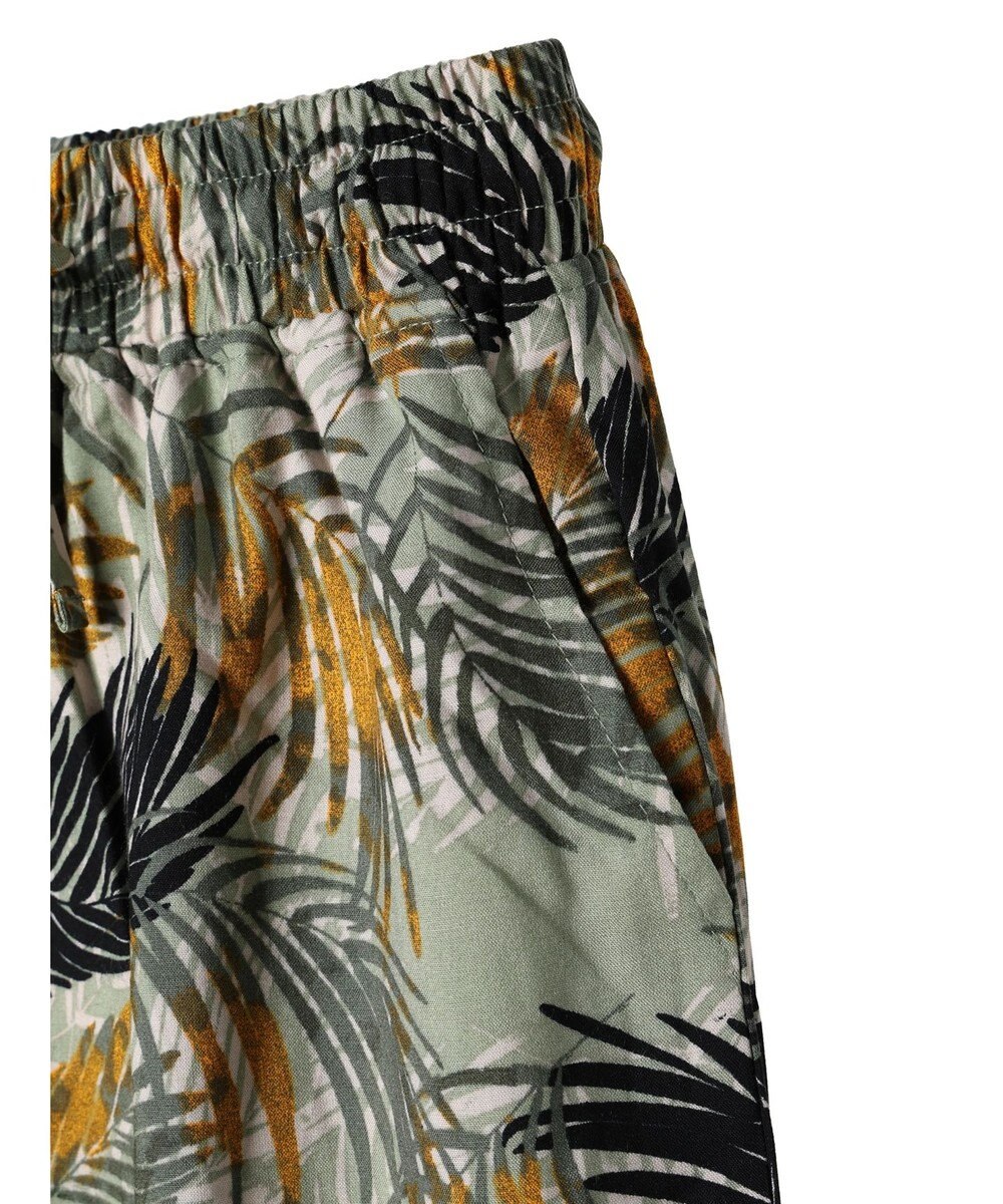 CRAFT STANDARD BOUTIQUE レーヨン柄プリントワイドパンツ 