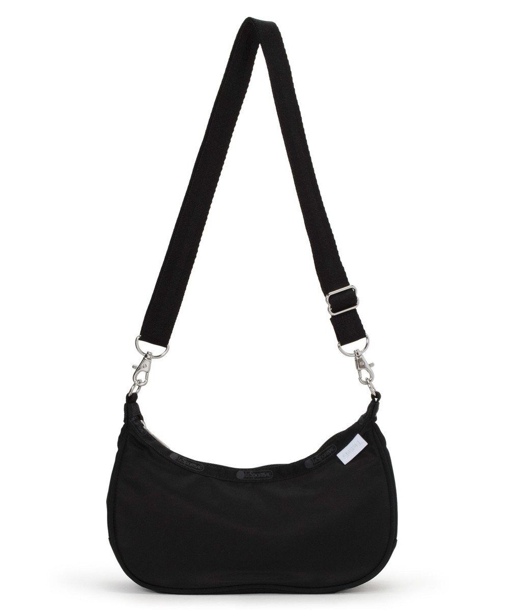 LeSportsac CHAIN SMALL CONV HOBO/ブラックサテンスナイデル 