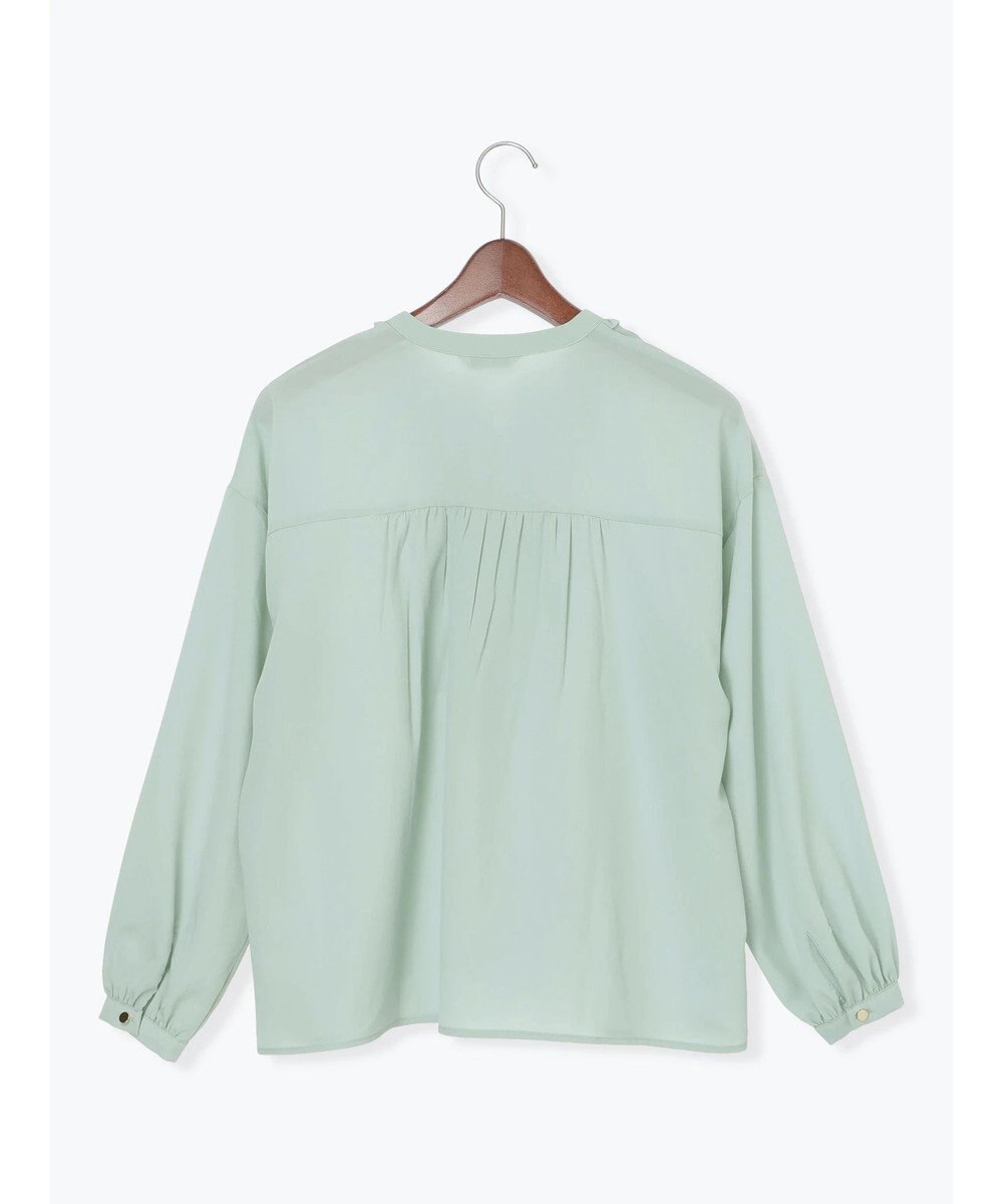 Te chichi フロントフリルキーネックブラウス 