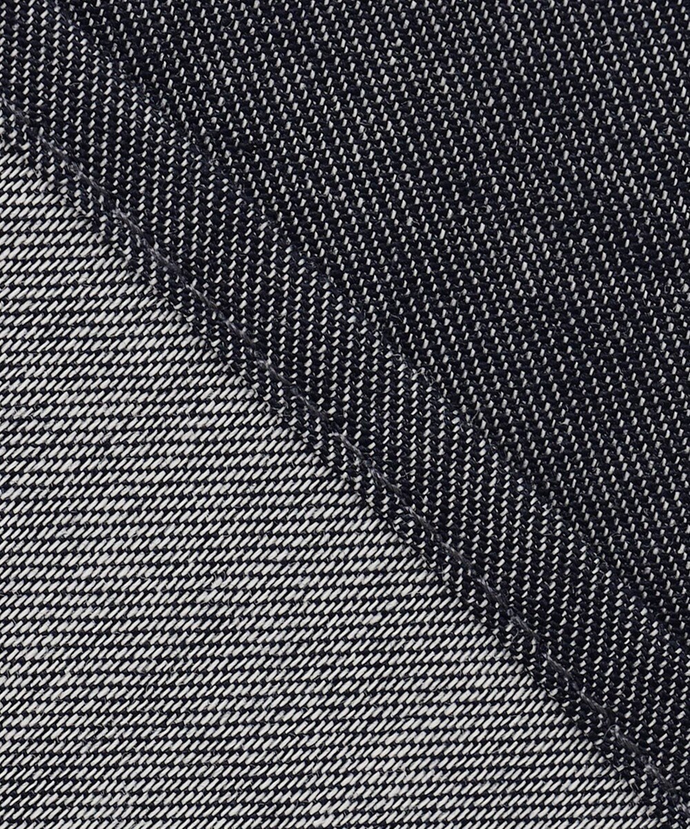 SHARE PARK MENS 【UVカット・撥水・ストレッチ】イージーデニムノーカラーシャツ 