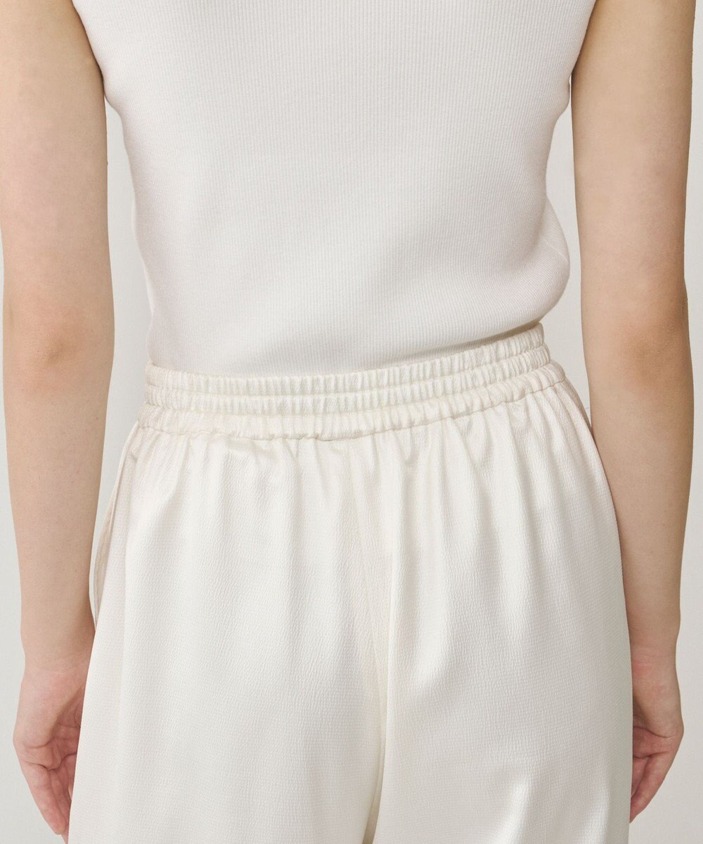 GRACE CONTINENTAL チンツサテンパンツ 