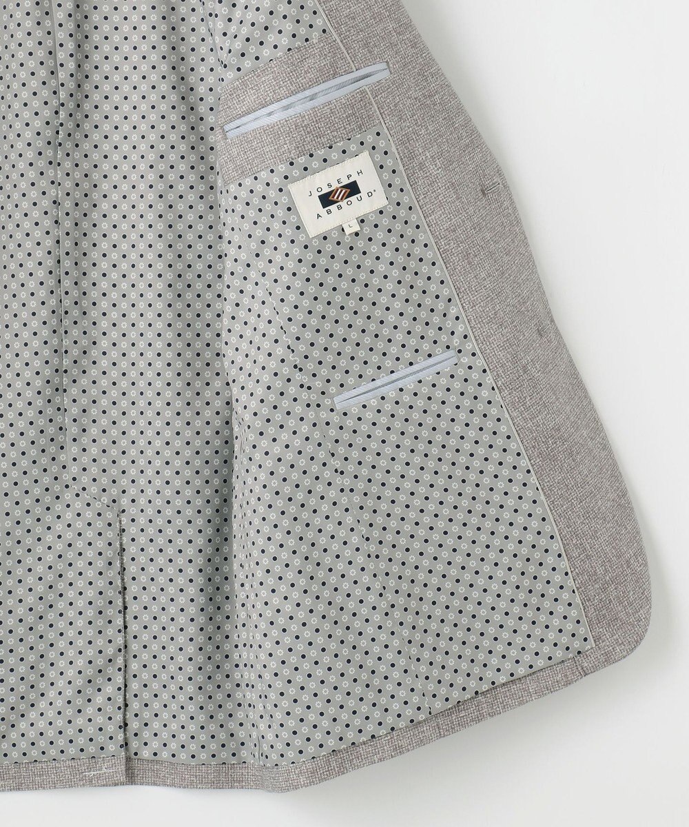 JOSEPH ABBOUD 【キングサイズ・ストレッチ/伸縮回復性】フランネルジャージージャケット 