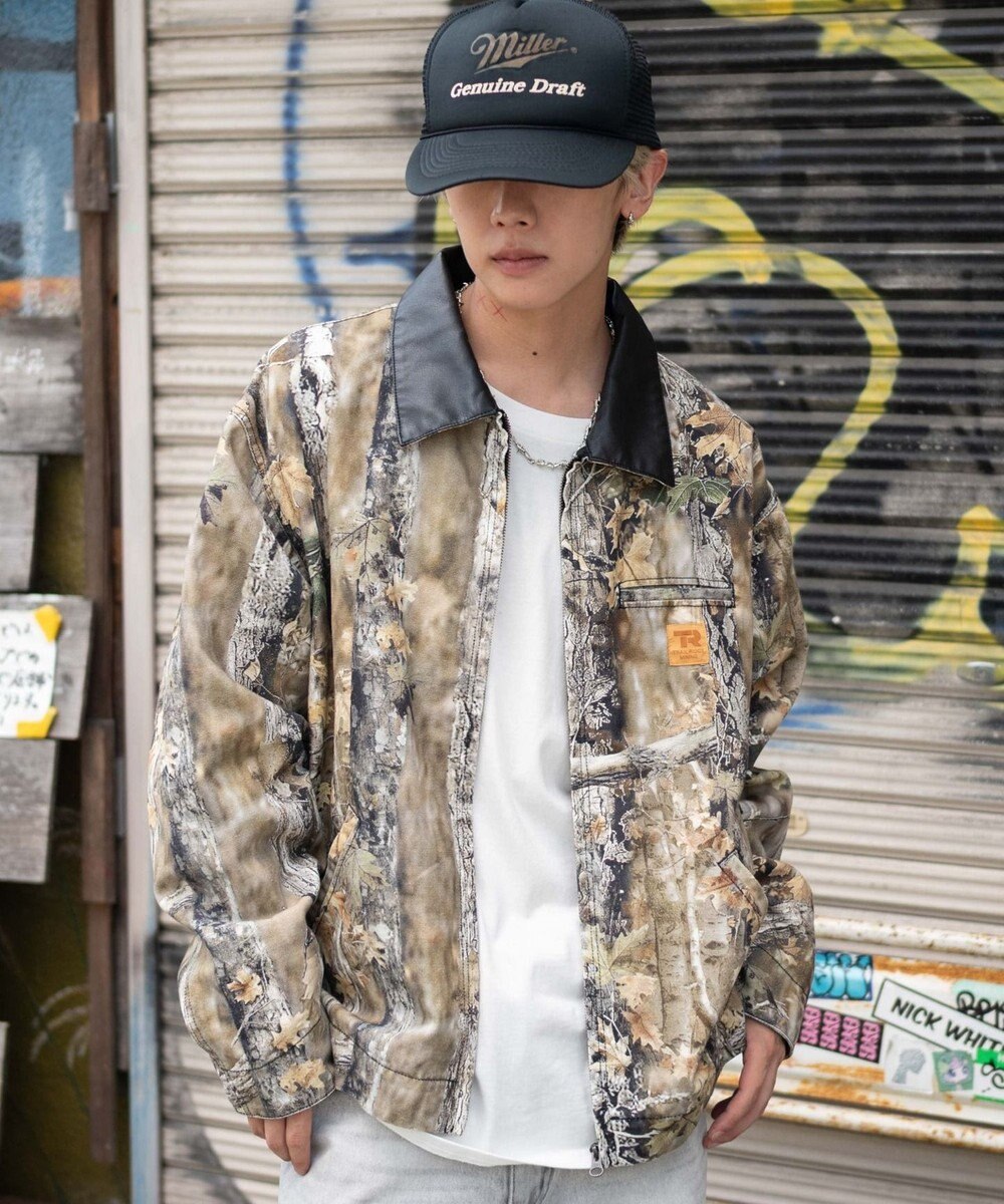 WEGO 【25年秋冬新作/MLサイズ展開】ワーカーズZIPジャケット 