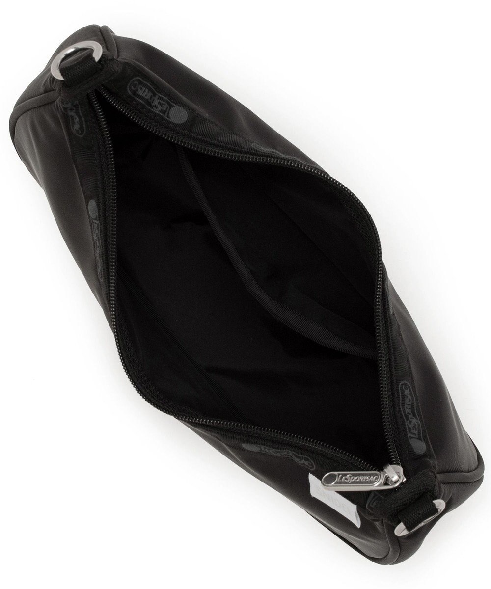 LeSportsac CHAIN SMALL CONV HOBO/ブラックサテンスナイデル 