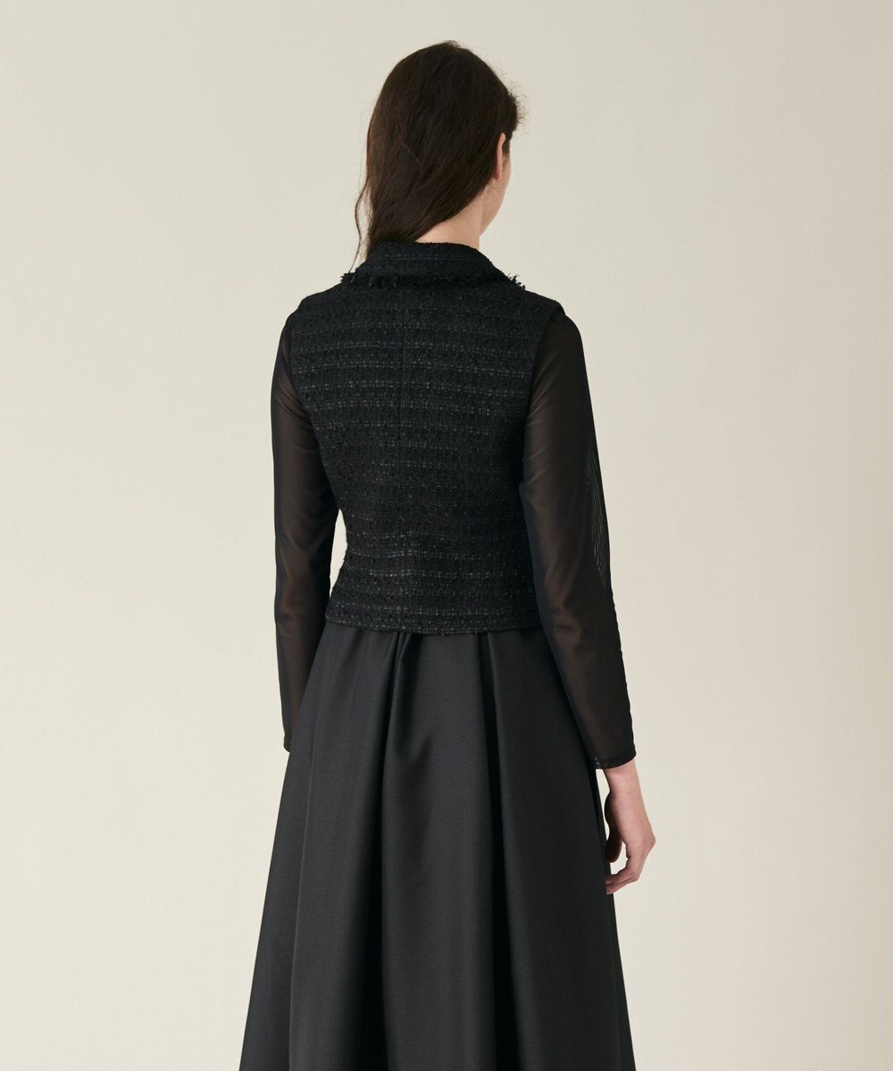 GRACE CONTINENTAL ツイードベスト 