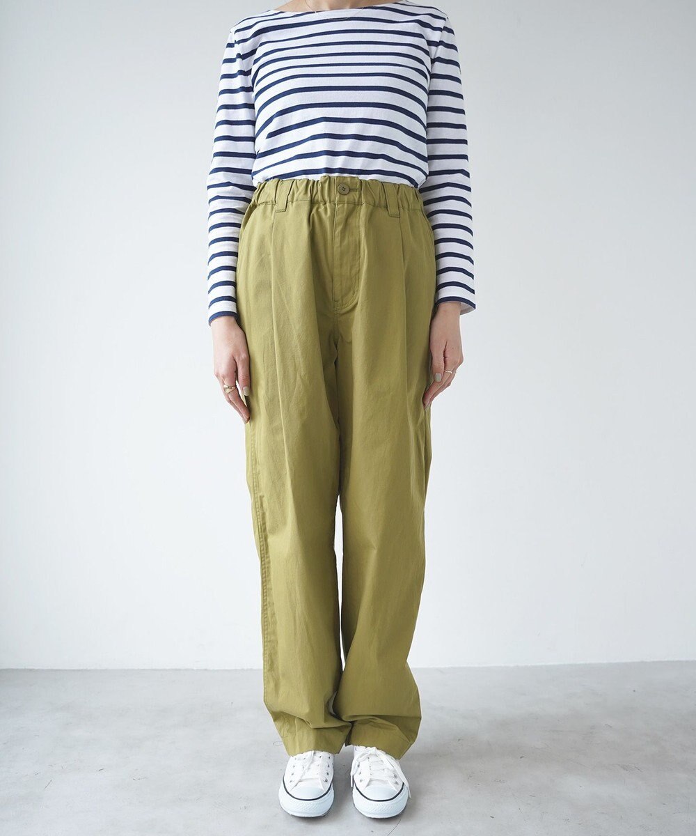 WHITE MAILS 【UNISEX】HIGH DENSITY DUMP TUCK ワイドパンツ 