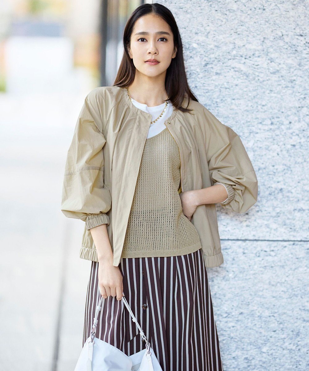 自由区 【カタログ掲載】ペーパーコットンメッシュ ベスト 