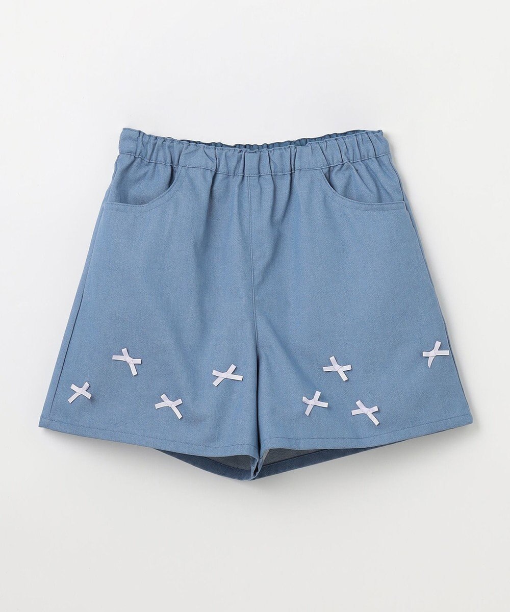 ANY KIDS ひんやりクール リボンショートパンツ 