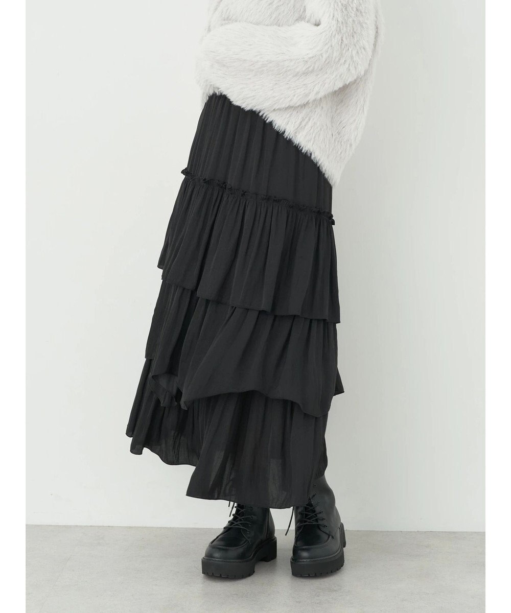 earth music&ecology ランダムティアードスカート 