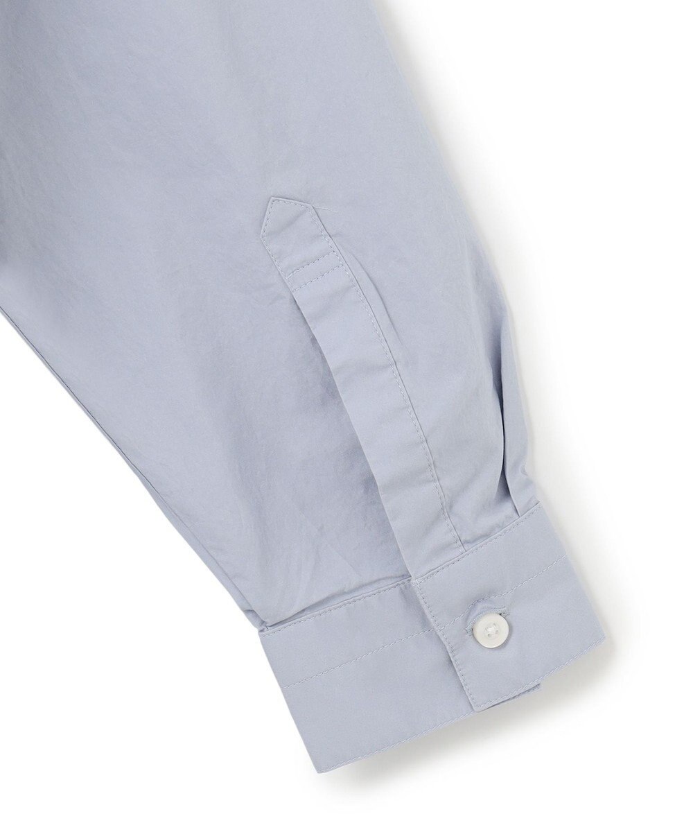 J.PRESS YORK STREET 【WOMEN】ワンウォッシュタイプライター フリルレイブラウス 