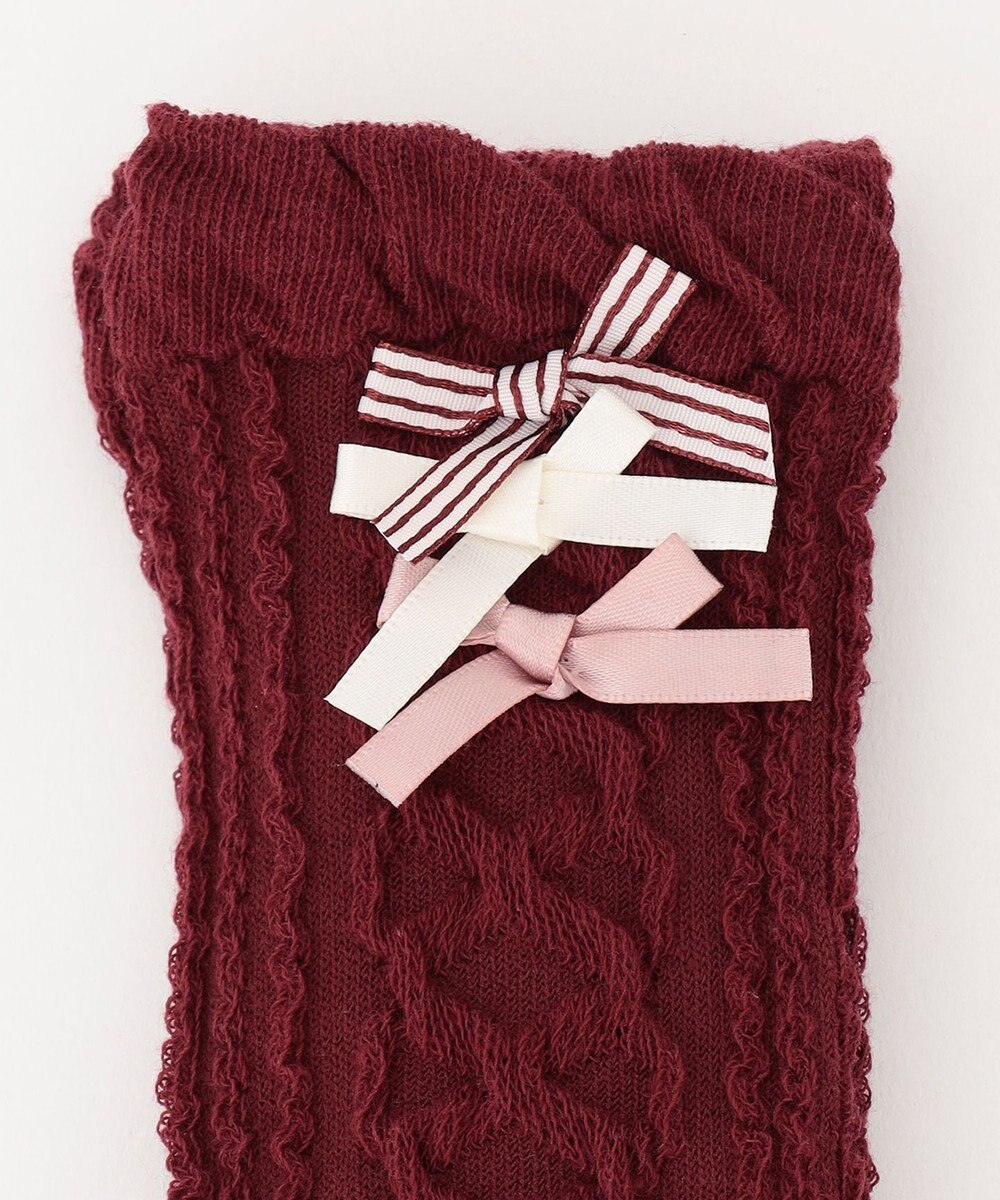 ANY KIDS ハイソックス（マルチリボン） 