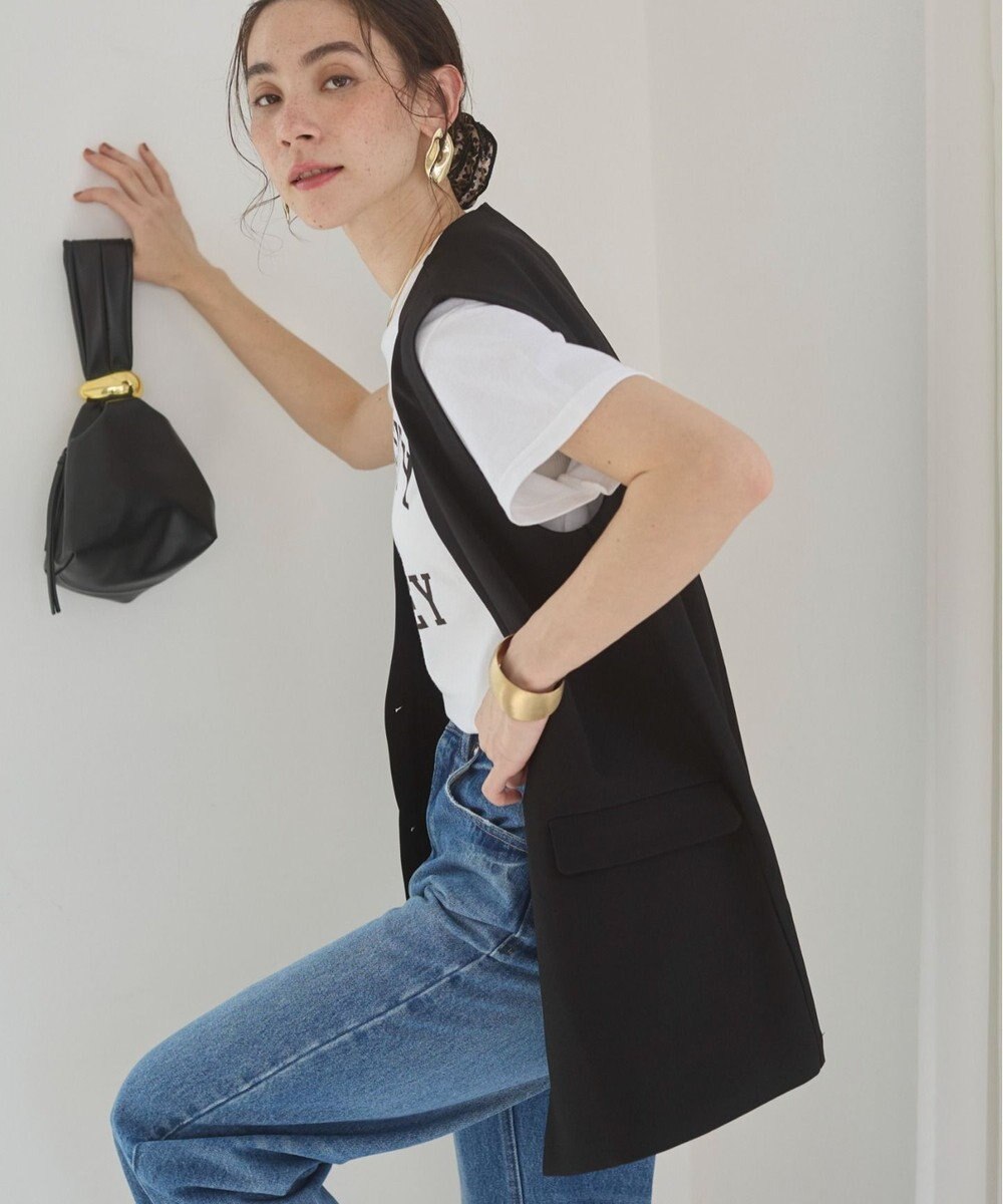 WEGO 【ANGIE VINTAGE】リネンライクベスト 