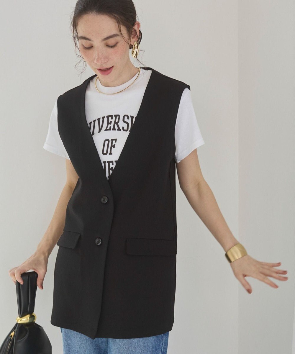 WEGO 【ANGIE VINTAGE】リネンライクベスト 