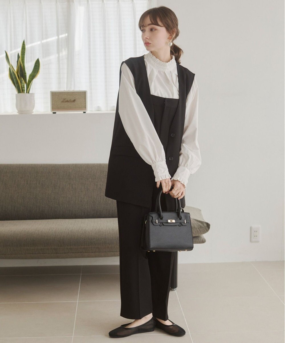WEGO 【ANGIE VINTAGE】リネンライクベスト 