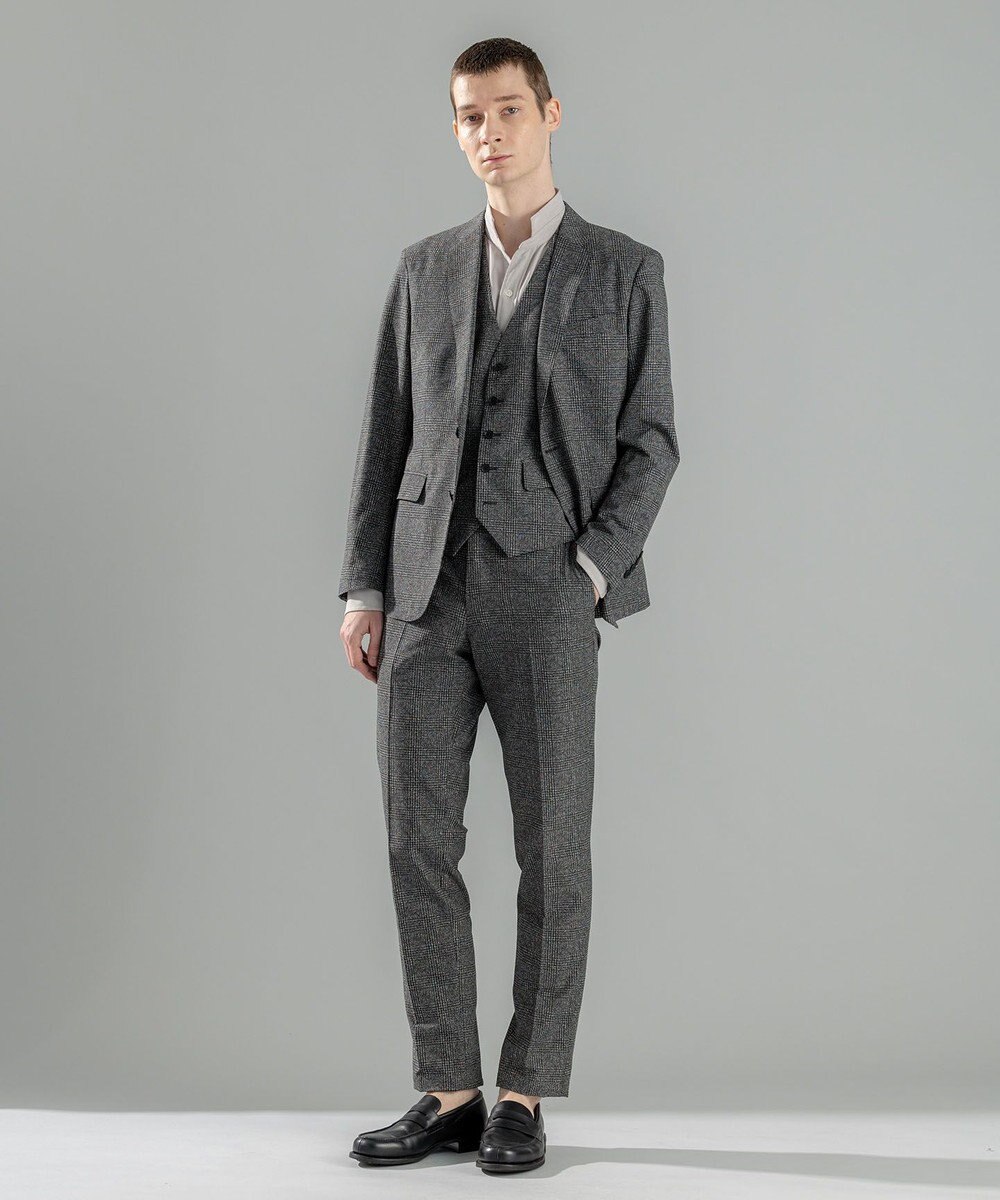 JOSEPH HOMME 新型・新柄【洗える/ストレッチ/シワになりにくい/セットアップ対応可】クールドッツストレッチ 　ジャケット 