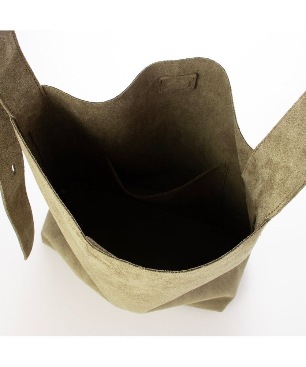 UNBILLION カシュカシュ cachecache / フェイクスエードホーボーバッグ 