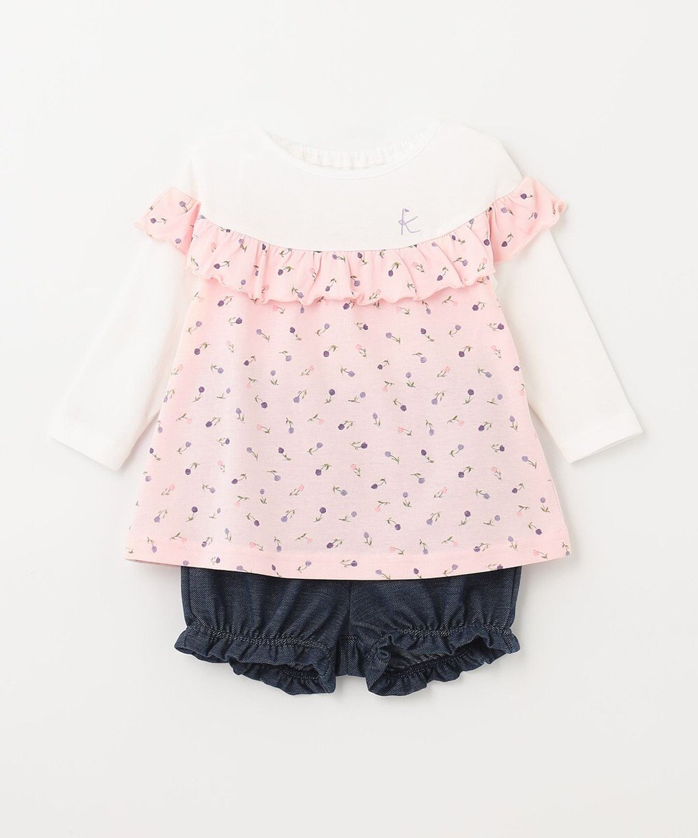 組曲 KIDS 【80-90cm】Tulips Shower セットアップ 