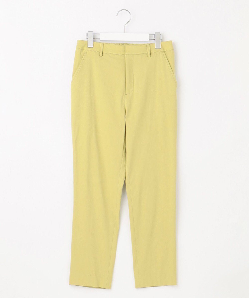 J.PRESS LADIES 【WEB限定カラーあり・洗える】セルロースリネンストレッチ テーパード パンツ 