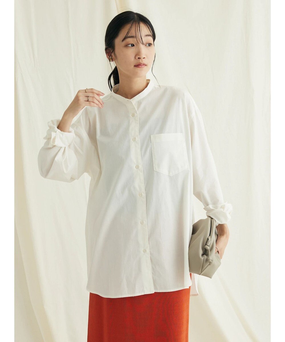 CRAFT STANDARD BOUTIQUE バンドカラーシャツ 