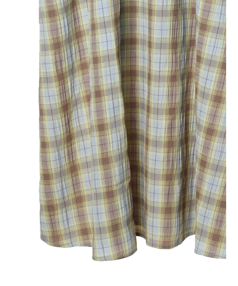 earth music&ecology ホルターネックシャーリングワンピース 