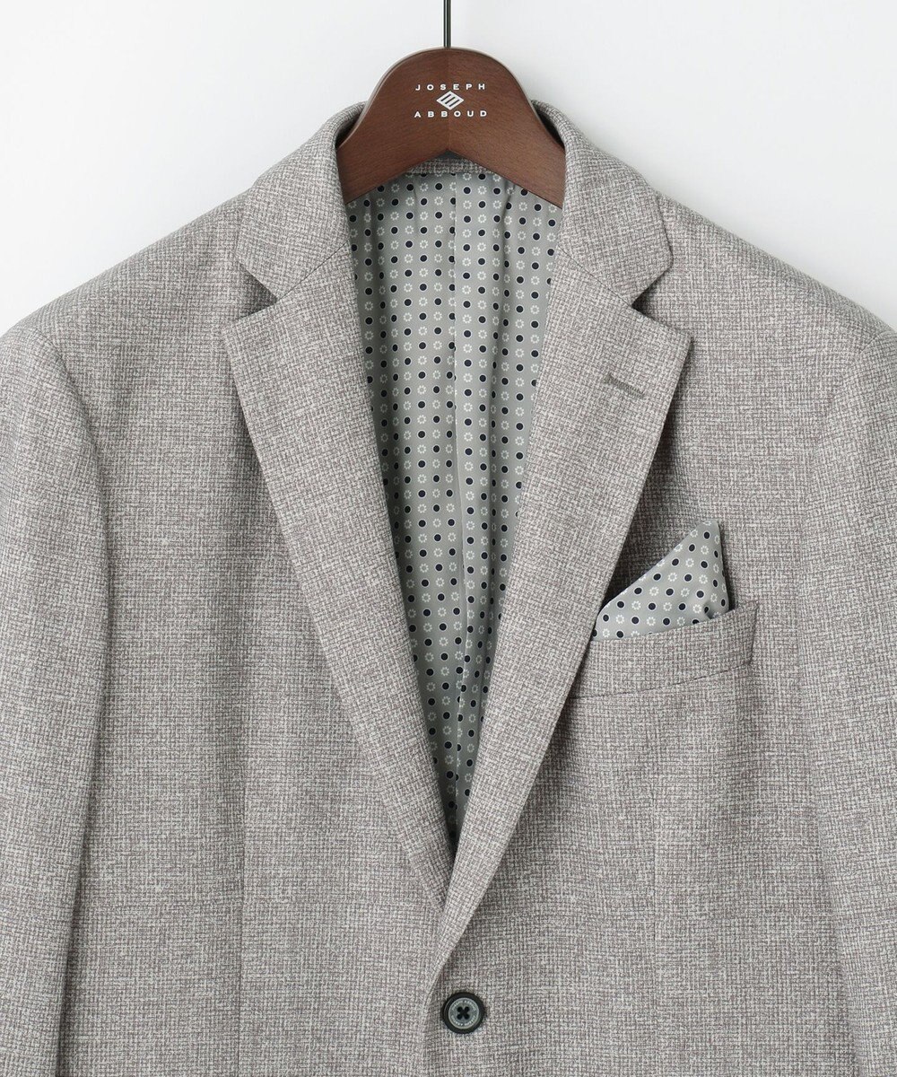 JOSEPH ABBOUD 【キングサイズ・ストレッチ/伸縮回復性】フランネルジャージージャケット 