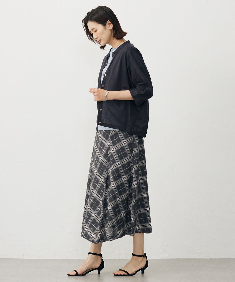 J.PRESS LADIES 【洗える・接触冷感】ジャージー ブルゾン 