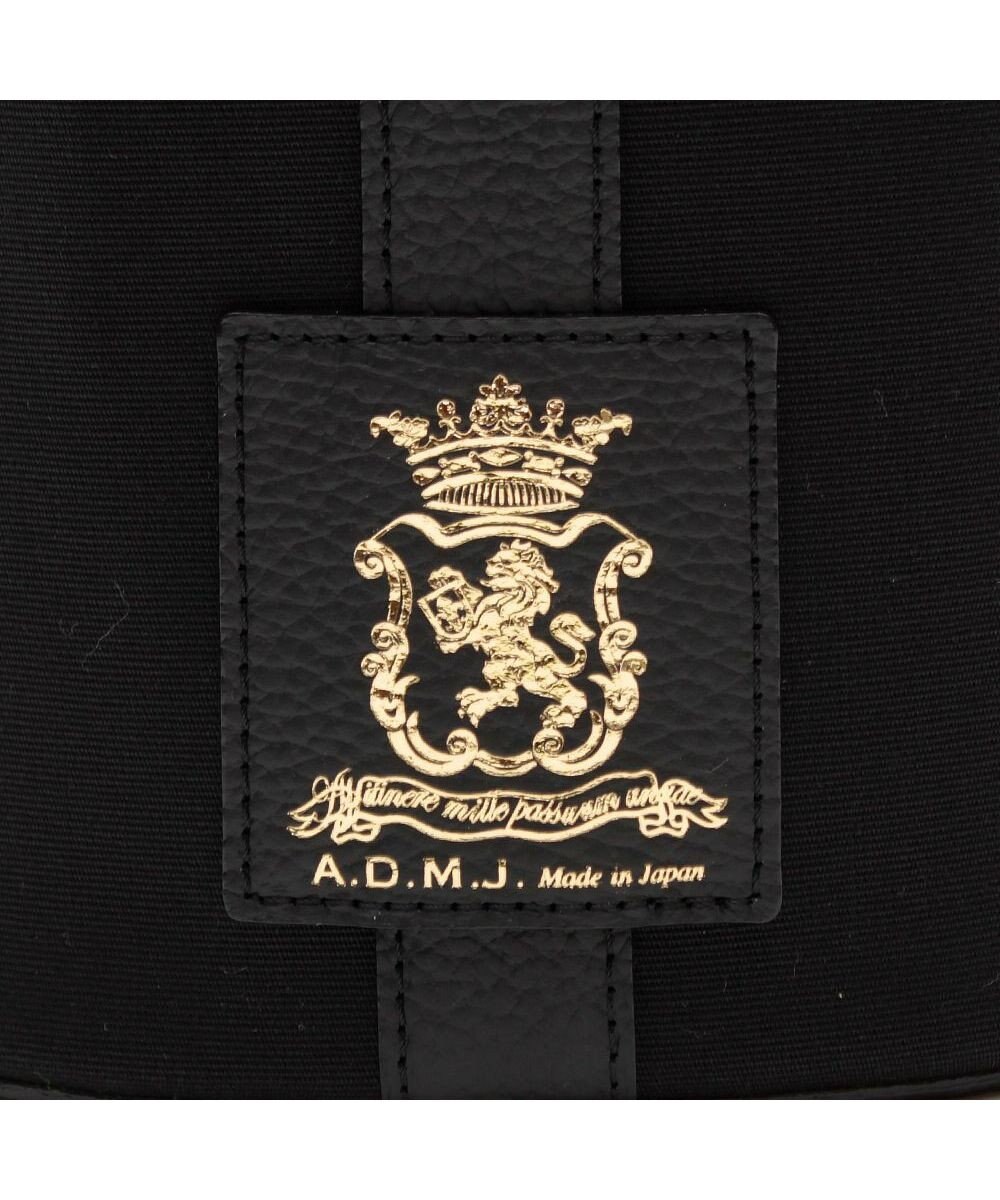 A.D.M.J. 【ファブリック】オフィサー/イアリアンファブリックバケットショルダートートS 