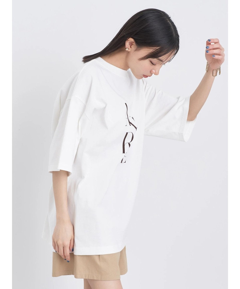 earth music&ecology バックディティールロゴＴＥＥ 