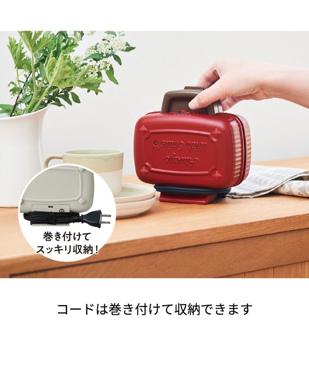 YAMATO テーブル＆キッチン 【レコルト】プレスサンドメーカーミニ  ホワイト  RPS-3(W) 