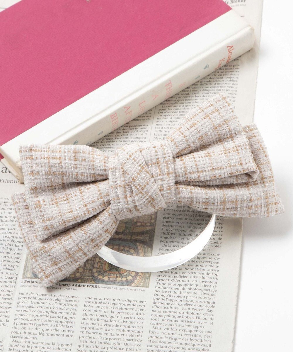 WEGO L柄リボンバレッタ 