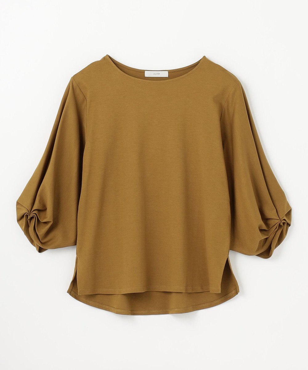 ANY L 【洗濯機可】シルケットスムースタックスリーブプルオーバー 