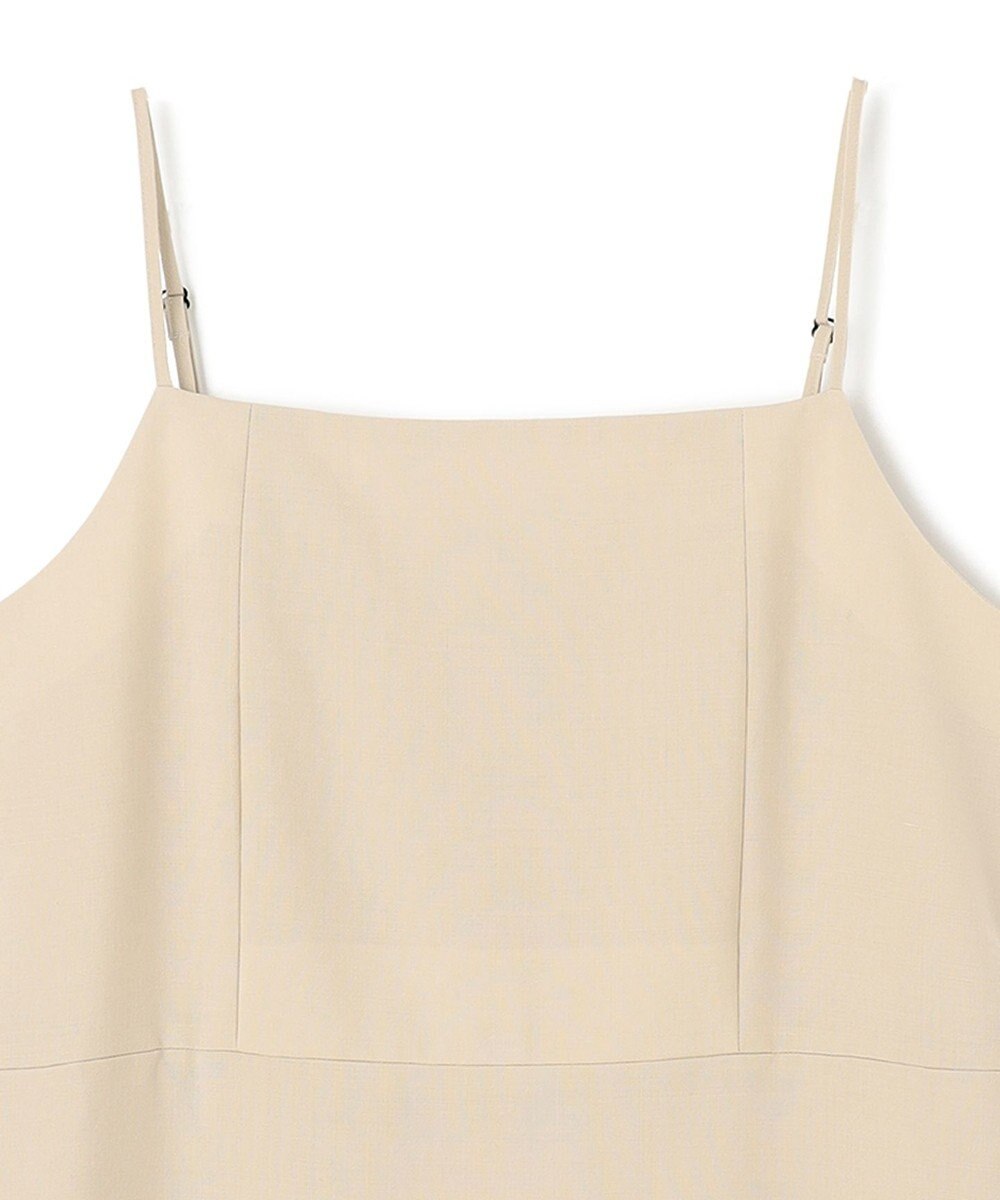 NAVE 【Nave・セットアップ可】ウールポリエステルツイルキャミドレス 