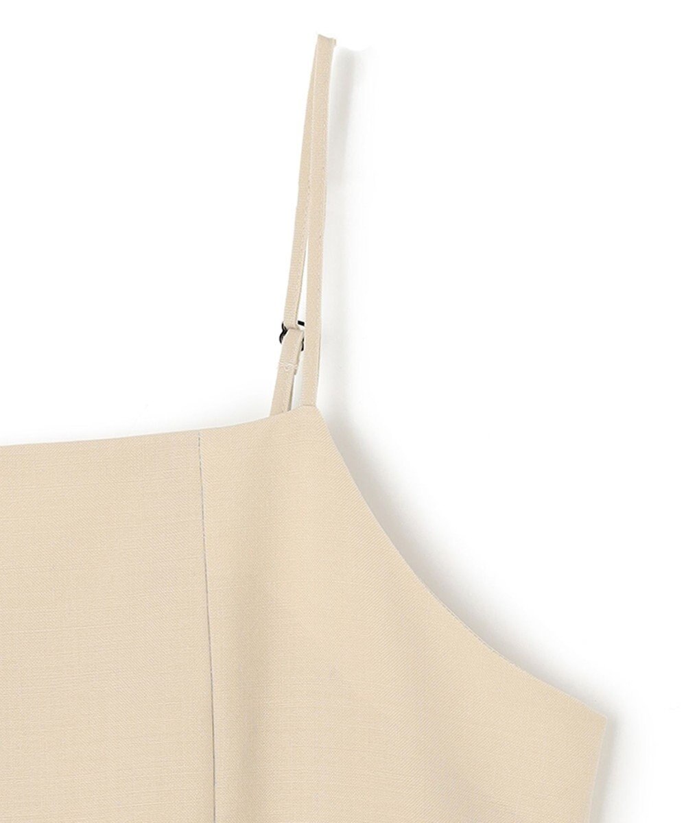 NAVE 【Nave・セットアップ可】ウールポリエステルツイルキャミドレス 